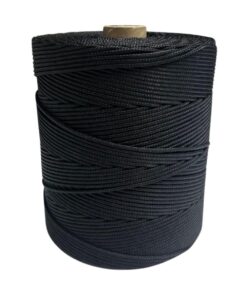 Corda Náutica de Polipropileno 2mm Rolo com 420 metros - Cor: Preto