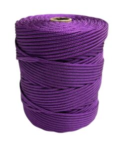 Corda Náutica de Polipropileno 2mm Rolo com 420 metros - Cor: Roxo