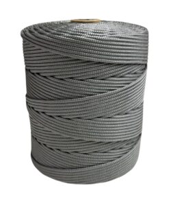 Corda Náutica de Polipropileno 2mm Rolo com 420 metros - Cor: Prata