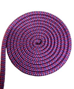 Carretel Náutica de Polipropileno 8mm (100 metros) - Cor: Pink Mesclado com Violeta (zig-zag) - Image 1
