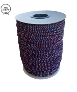 Carretel de Corda Náutica de Polipropileno 8mm com 200 metros – Cores Mescla - Imagem 1