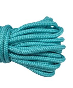 Corda Náutica de Polipropileno 2,5mm Com 10 metros – Cor: Azul Tiffany - Image 1