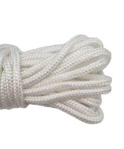 Corda Náutica de Polipropileno 2mm Com 10 metros – Cor: Branco - Image 1