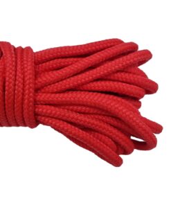 Corda Náutica de Polipropileno 2,5mm Com 10 metros – Cor: Vermelho - Image 1