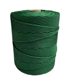 Corda Náutica de Polipropileno 2mm Rolo com 420 metros – Cor: Verde Bandeira