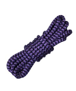 Corda Náutica de Polipropileno 8mm (50 metros) – Cor: Violeta Com Azul Marinho (ZigZag) - Imagem 1