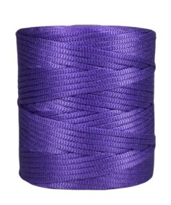 Cordão agulhado 4mm Rolo com 360 metros – Cor: Violeta
