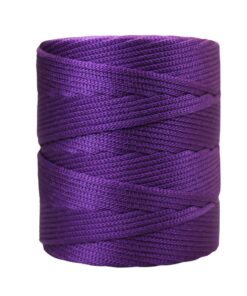 Cordão agulhado 4mm Rolo com 360 metros – Cor: Roxo