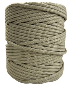 Corda Náutica de Polipropileno 6mm Rolo com 90 metros - Cor: Areia