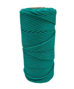 Corda Náutica de Polipropileno 2,5mm Rolo com 70 metros – Cor: Verde Tiffany