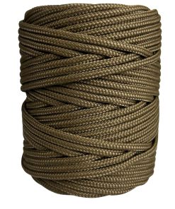 Corda Náutica de Polipropileno 5mm Rolo com 140 metros - Cor: Caramelo