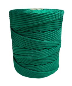 Corda Náutica de Polipropileno 3mm Rolo com 200 metros - Cor: Verde Cabaré