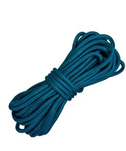 Corda Náutica de Polipropileno 6mm Por Metro – Cor: Azul Turquesa