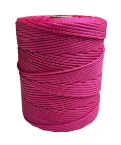 Corda Náutica de Polipropileno 3mm Rolo com 200 metros - Cor: Pink
