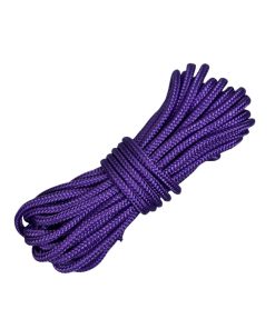 Corda Náutica de Polipropileno 5,0mm Com 10 metros – Cor: Violeta - Imagem 1