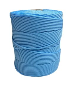 Corda Náutica de Polipropileno 3mm Rolo com 200 metros - Cor: Azul Bebê