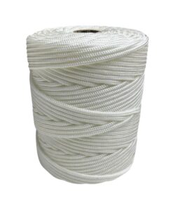 Corda Náutica de Polipropileno 4mm Rolo com 140 metros - Cor: Branco