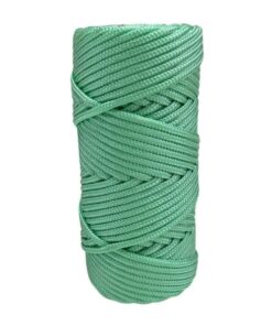 Corda Náutica de Polipropileno 3mm com 50 metros – Cor: Verde Bebê