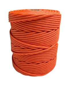 Corda Náutica de Polipropileno 4mm Rolo com 140 metros - Cor: Laranja