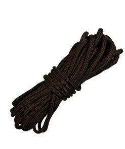 Corda Náutica de Polipropileno 6mm (50 Metros) – Cor: Marrom