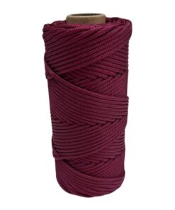 Corda Náutica de Polipropileno 3mm Rolo com 25 metros – Cor: Vinho