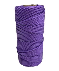 Corda Náutica de Polipropileno 4mm com 35 metros – Cor: Violeta - Imagem 1