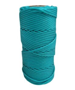 Corda Náutica de Polipropileno 4mm com 35 metros – Cor: Azul Tiffany