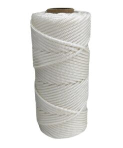 Corda Náutica de Polipropileno 4mm com 35 metros – Cor: Branco
