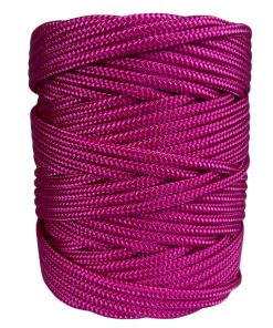 Corda Náutica de Polipropileno 6mm Rolo com 90 metros - Cor: Pink