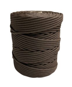 Corda Náutica de Polipropileno 4mm Rolo com 140 metros - Cor: Marrom