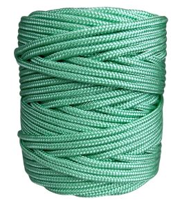Corda Náutica de Polipropileno 5mm Rolo com 140 metros - Cor: Verde Bebê
