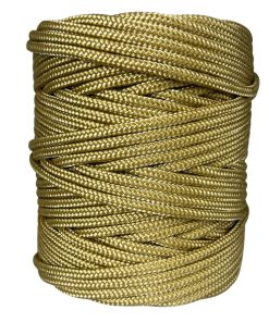 Corda Náutica de Polipropileno 6mm Rolo com 90 metros - Cor: Bege - Imagem 1