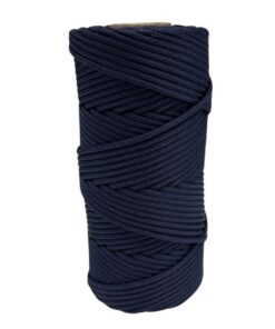 Corda Náutica de Polipropileno 4mm com 35 metros – Cor: Azul Marinho