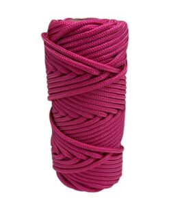 Corda Náutica de Polipropileno 3mm Rolo com 25 metros – Cor: Pink