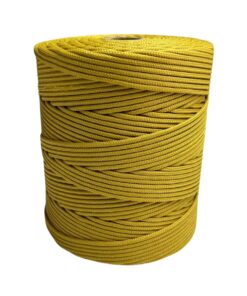 Corda Náutica de Polipropileno 4mm Rolo com 140 metros - Cor: Mostarda