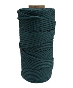 Corda Náutica de Polipropileno 3mm Rolo com 25 metros – Cor: Verde Oliva