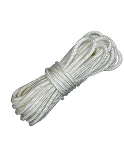 Corda Náutica de Polipropileno 6mm Por Metro – Cor: Branco - Imagem 1