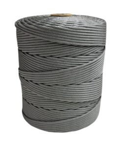 Corda Náutica de Polipropileno 4mm Rolo com 140 metros - Cor: Prata