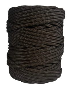 Corda Náutica de Polipropileno 6mm Rolo com 90 metros - Cor: Marrom