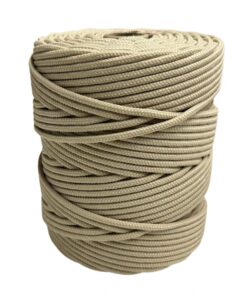 Corda Náutica de Polipropileno 4mm Rolo com 140 metros - Cor: Areia