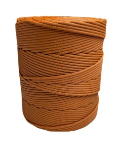 Corda Náutica de Polipropileno 3mm Rolo com 200 metros - Cor: Terracota