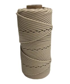 Corda Náutica de Polipropileno 4mm com 35 metros – Cor: Areia
