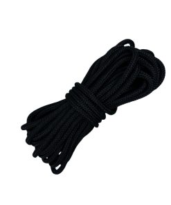 Corda Náutica de Polipropileno 6mm Por Metro – Cor: Preto