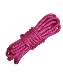 Corda Náutica Polipropileno 8mm (1 metro) - Cor: Pink
