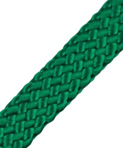 Corda Náutica de Polipropileno 20mm chata (1 metro) - Verde Cabaré