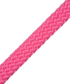 Corda Náutica de Polipropileno 14mm achatada Carretel com 300 metros - Cor: Rosa Fluorescente