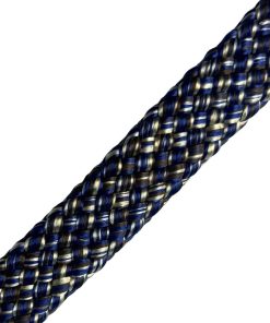 Corda Náutica de Polipropileno 14mm chata ( Por Metro) – Cor: Azul Marinho Mesclado