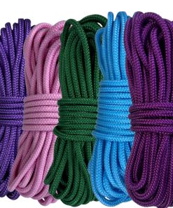 Corda Náutica de Polipropileno 5mm Kit Com 10 Metros ( 5 Cores ) – Jardim Encantado