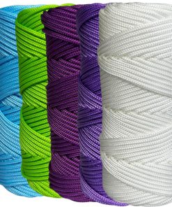 Corda Náutica de Polipropileno 2,5mm Kit 5 Cores com 70 metros – Aurora Boreal