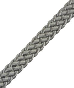 Corda Náutica de Polipropileno 10mm achatada Carretel com 190 metros – Cor: Prata